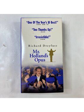 Mr. Hollands Opus 1995 VHS Drama Richard Dreyfuss Glenne Headly Pre-Owned